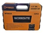 WORKSITE 32pcs Socket Set Combination CrV Hand Tool Kit Repair Socket Wrench Set WT8054 - Image 3