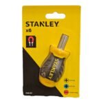 STH0-66-357 Bit-Screwdriver with 6 Bits Slotted/PH, Black/Yellow(STANLEY)