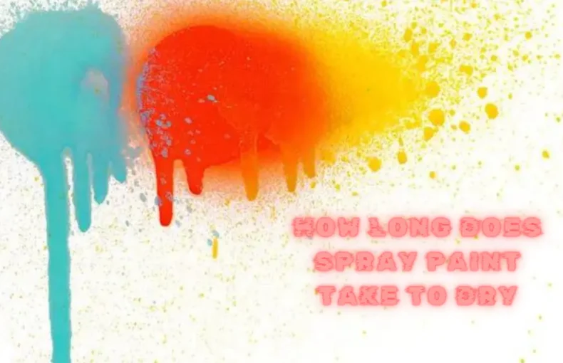 How long does spray paint take to dry