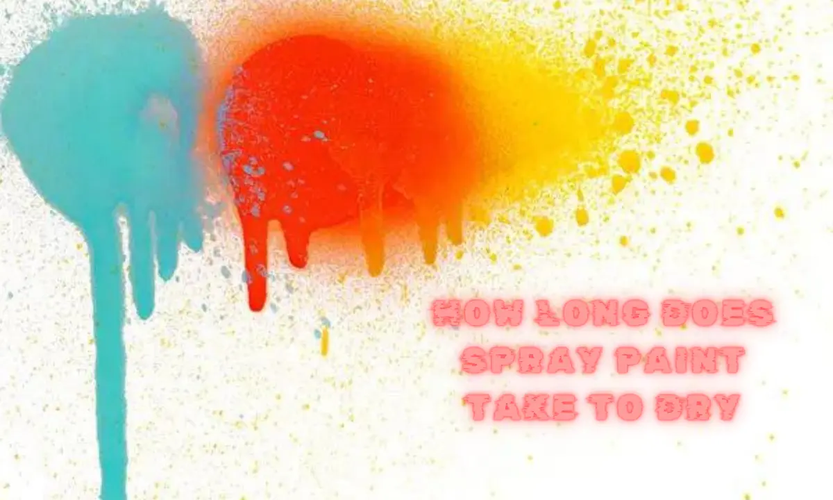 How long does spray paint take to dry
