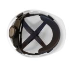 MSA V-Gard White Safety Helmet - Image 2