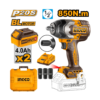 Cordless impact wrench Brushless motor Square