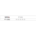 YT-3382 Automotive Hole Saw Kit (YATO) - Image 2