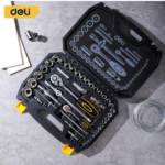 EDL1044 44Pcs 1/2''+1/4'' Socket Set Cr-v (DELI) - Image 5