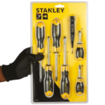 STHT92002-8 6 pcs Combination Screwdriver Set with Bonus Tester (STANLEY) - Image 2