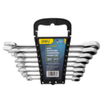 EDL140108T 8 Pcs Ratchet Dual-Use Spanner Set (DELI)