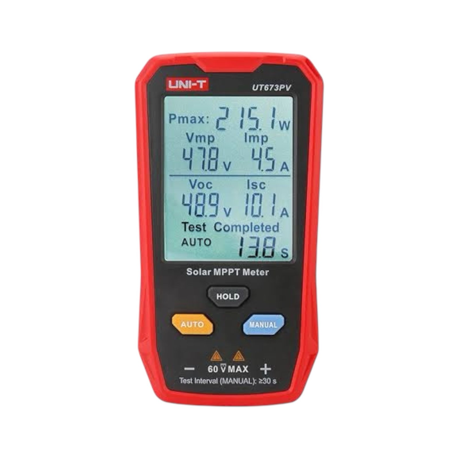 UT673PV Solar Panel Tester, Solar MPPT Meter (UNI-T)