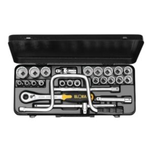 771-LM Socket Set 26pcs 1/2" 12P Elora