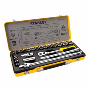 STMT74183-8 1/2 in Socket Set in Metal Tin 24 pcs Stanley