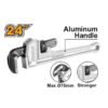 HALPW0124 ALuminium Pipe Wrench 24" Ingco