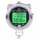 YS-2018 LAOPAO DIGITAL METAL STOPWATCH  MULTI LAP MEMORY